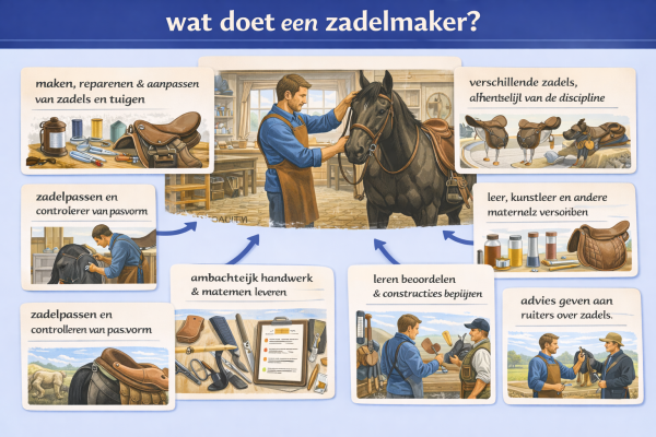 Wat doet een zadelmaker
